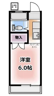 東京都練馬区西大泉1【アパート】の間取り