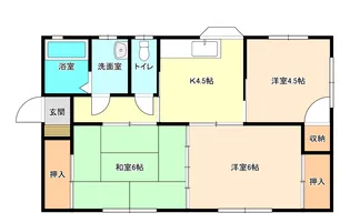 長崎県大村市富の原2【一戸建】の間取り