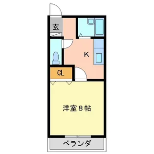 モンテメール【1階】の間取り
