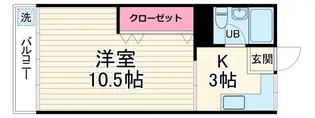 志木住宅【5階】の間取り