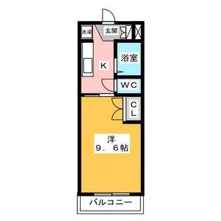 エクセレントII【3階】の間取り