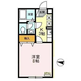 セジュール古舘【2階】の間取り