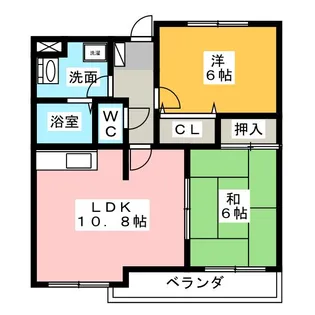 ソウルメイト【4階】の間取り