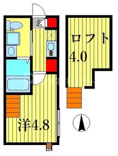 ハルティーニ【2階】の間取り