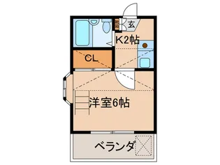 タウンコ-ト水切の間取り