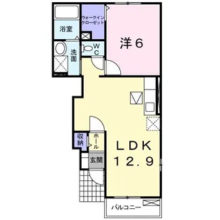 アル・クレジオ【1階】の間取り