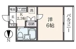 東京都杉並区和泉3【マンション】の間取り