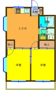 キャトルセゾン日吉【3階】の間取り
