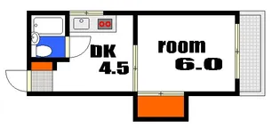 第4原田ビル【5階】の間取り