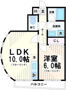クヌギ【3階】の間取り