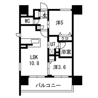 プレサンスロジェ千種駅NORTH【2階】の間取り