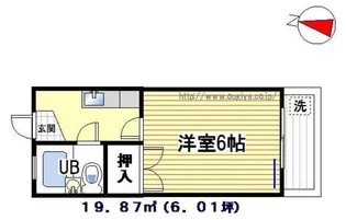 プチメゾンタケウチ【2階】の間取り