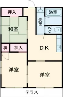 コーポFT【3階】の間取り