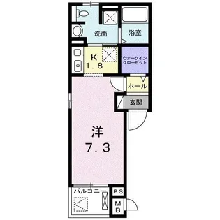 広島県広島市佐伯区三宅1【アパート】の間取り