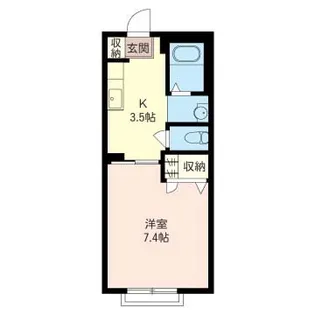 ステラ・ヒロ【2階】の間取り