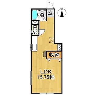 plaza館II【1階】の間取り