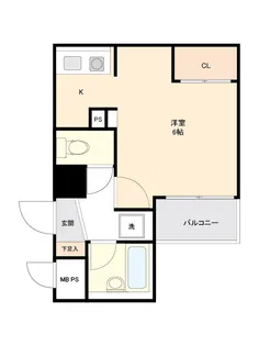 東京都江東区大島2【マンション】の間取り