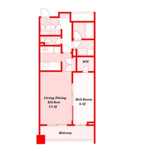 T・シティ六角橋【3階】の間取り