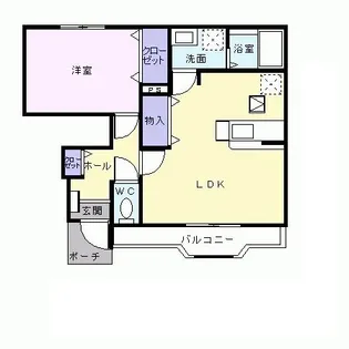 広島県広島市安佐南区長楽寺2【アパート】の間取り