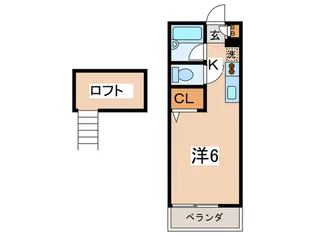 クレドメゾン白楽【2階】の間取り