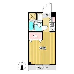 シャルマン高砂II【3階】の間取り