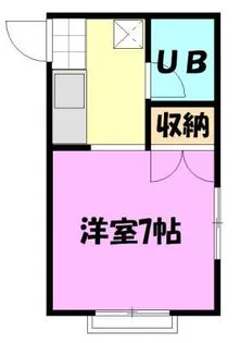 ウィステリアウメダ【1階】の間取り