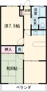 YSコア【3階】の間取り