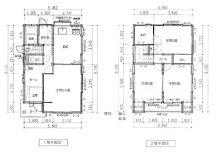 福井県福井市加茂河原3【一戸建】の間取り