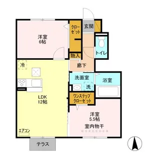 レジデンス高坂 II【1階】の間取り