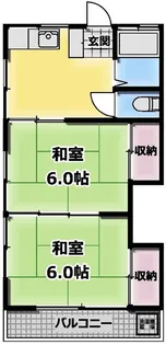 グリンピュア庚台【2階】の間取り