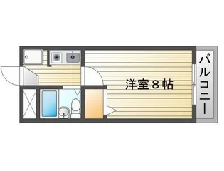セゾンHoukan【2階】の間取り