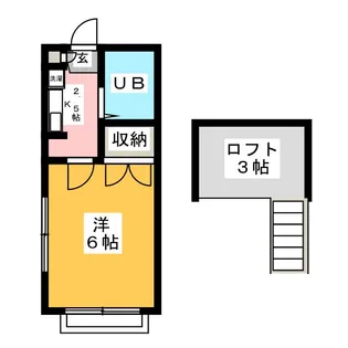 ボナール湘南台【2階】の間取り