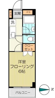 ニューライフ光栄【3階】の間取り