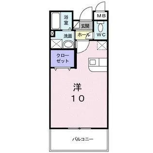 ラ フローラ【2階】の間取り