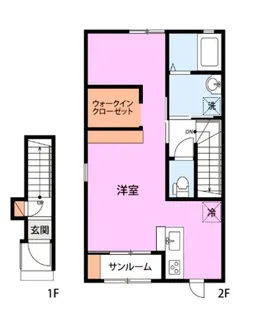 スモーレI【2階】の間取り