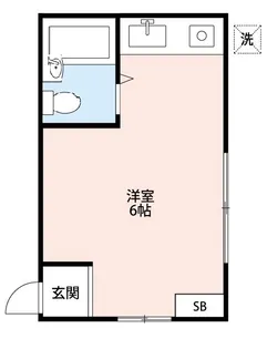 コーポクロサ【1階】の間取り