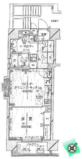 東京都中央区日本橋箱崎町【マンション】の間取り