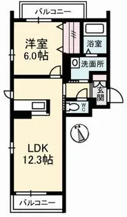 ソレイユコート神田町【3階】の間取り