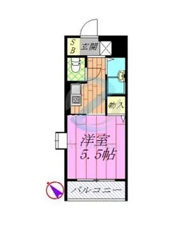 千葉県浦安市海楽1【マンション】の間取り