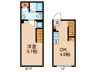 IVY SQUARE西早稲田の間取り