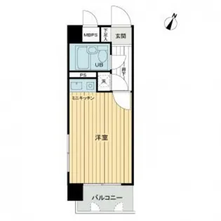 ライオンズマンション西霞第2【6階】の間取り