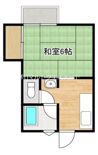 壱番館【1階】の間取り