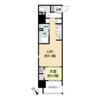 ArtizA堺【11階】の間取り