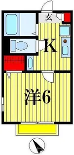 ジュピターT&F【2階】の間取り