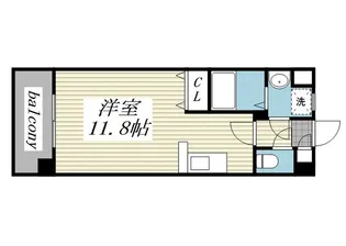 M CHATELET IZUMI CHUO【4階】の間取り