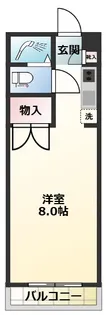 アーバンオアシスK&Y【2階】の間取り
