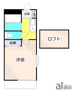 東京都東久留米市中央町2【アパート】の間取り