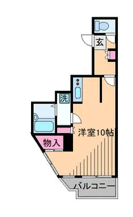 神奈川県横浜市港北区日吉7【マンション】の間取り