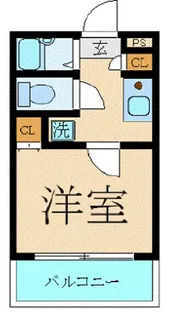 スカイコート東日本橋【11階】の間取り