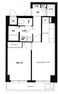 ヴィラ・シェール【5階】の間取り